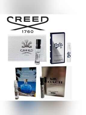 Creed, Ralph Lauren, Coach, John Varvatos. Lot Samples